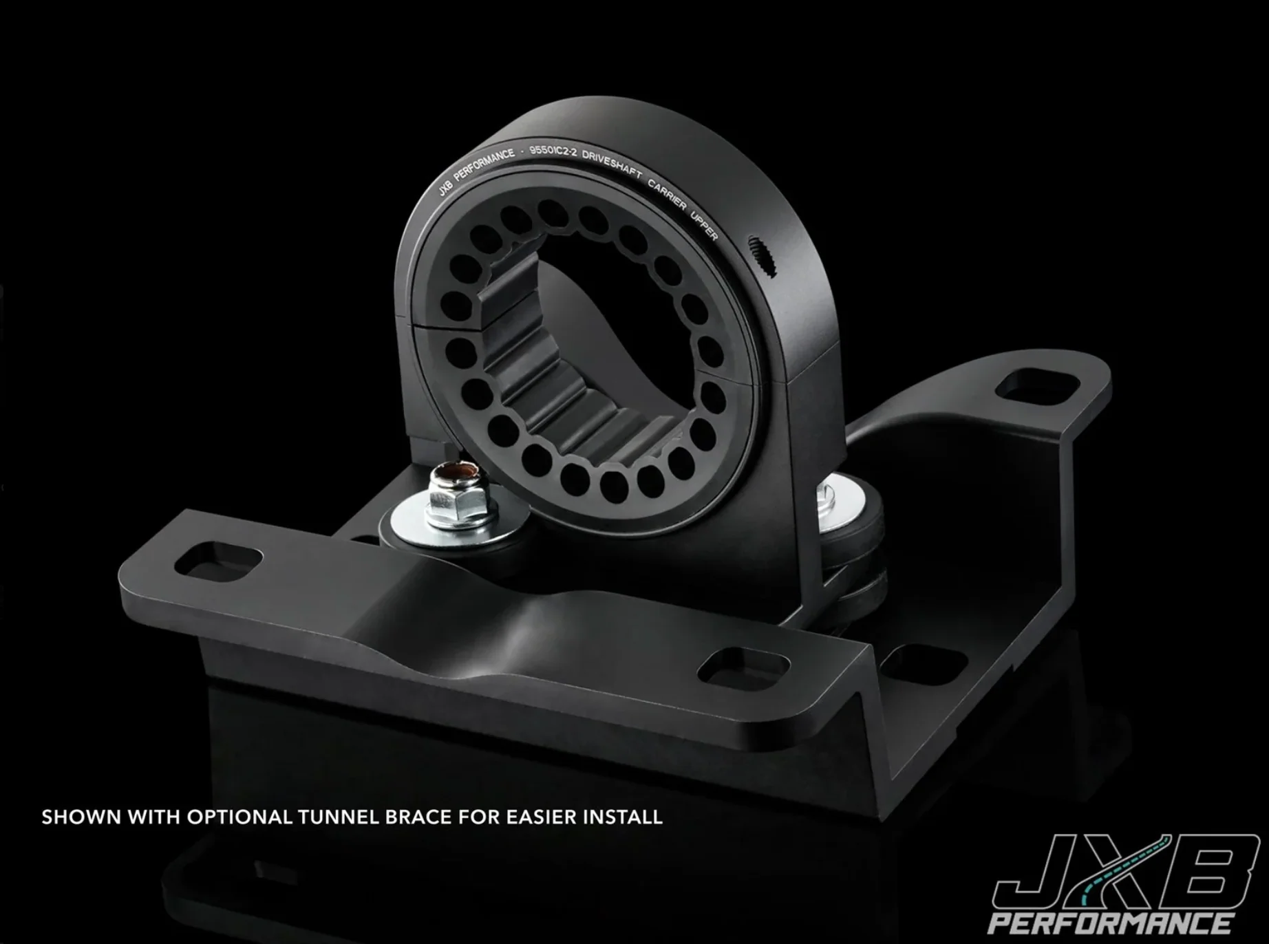 JXB Performance Driveshaft Center Support Bearing Carrier Upgrade - 955/957 Cayenne & 7L Touareg - Image 2