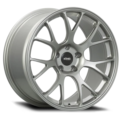 Konig Forged F1M 18X8.5 5X114.3 ET35 Ash Silver Knurled Bead