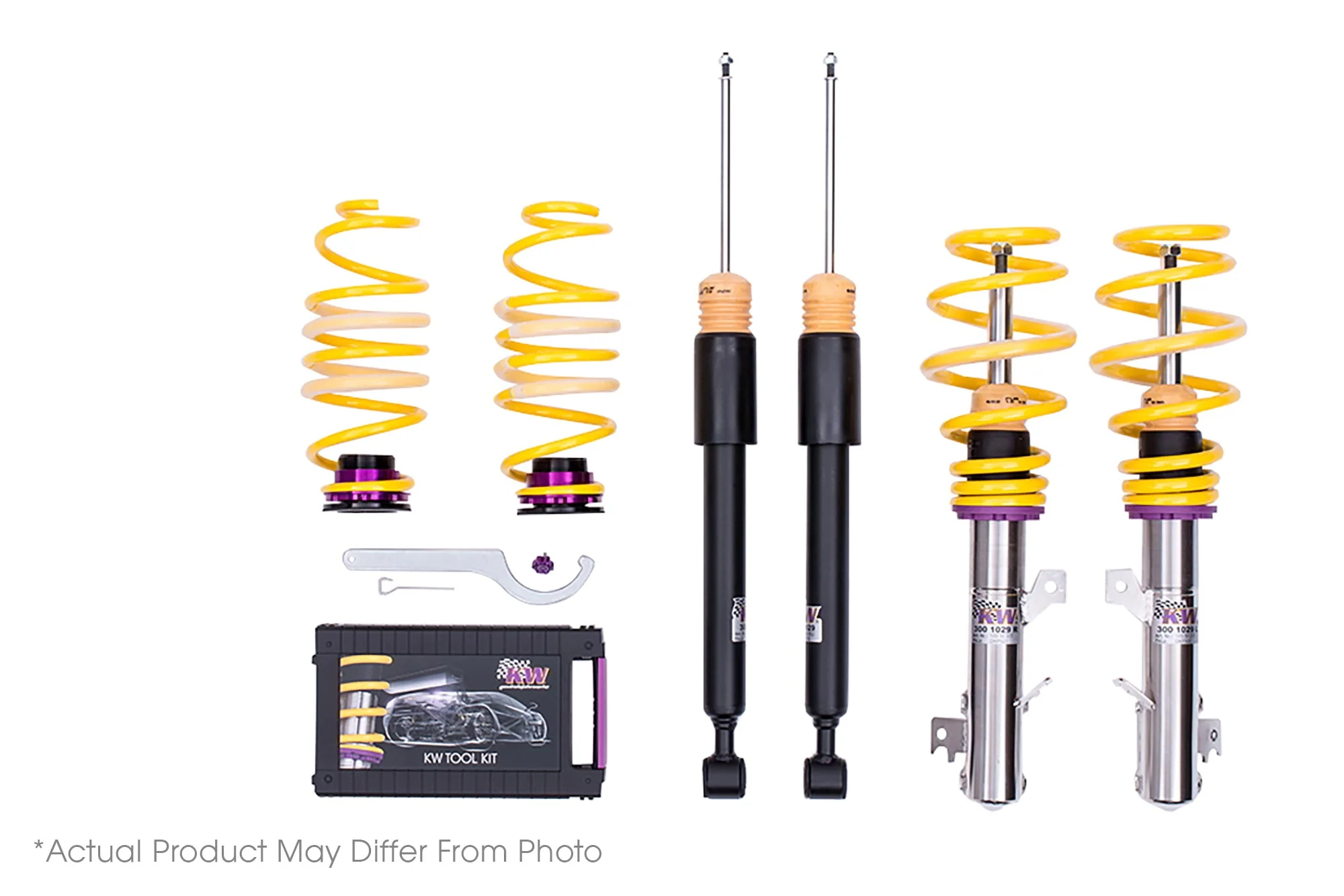 KW Coilover Kit V1 - Mini Cooper (F55) Hardtop 4DR, with Dynamic Damper Control - Image 4