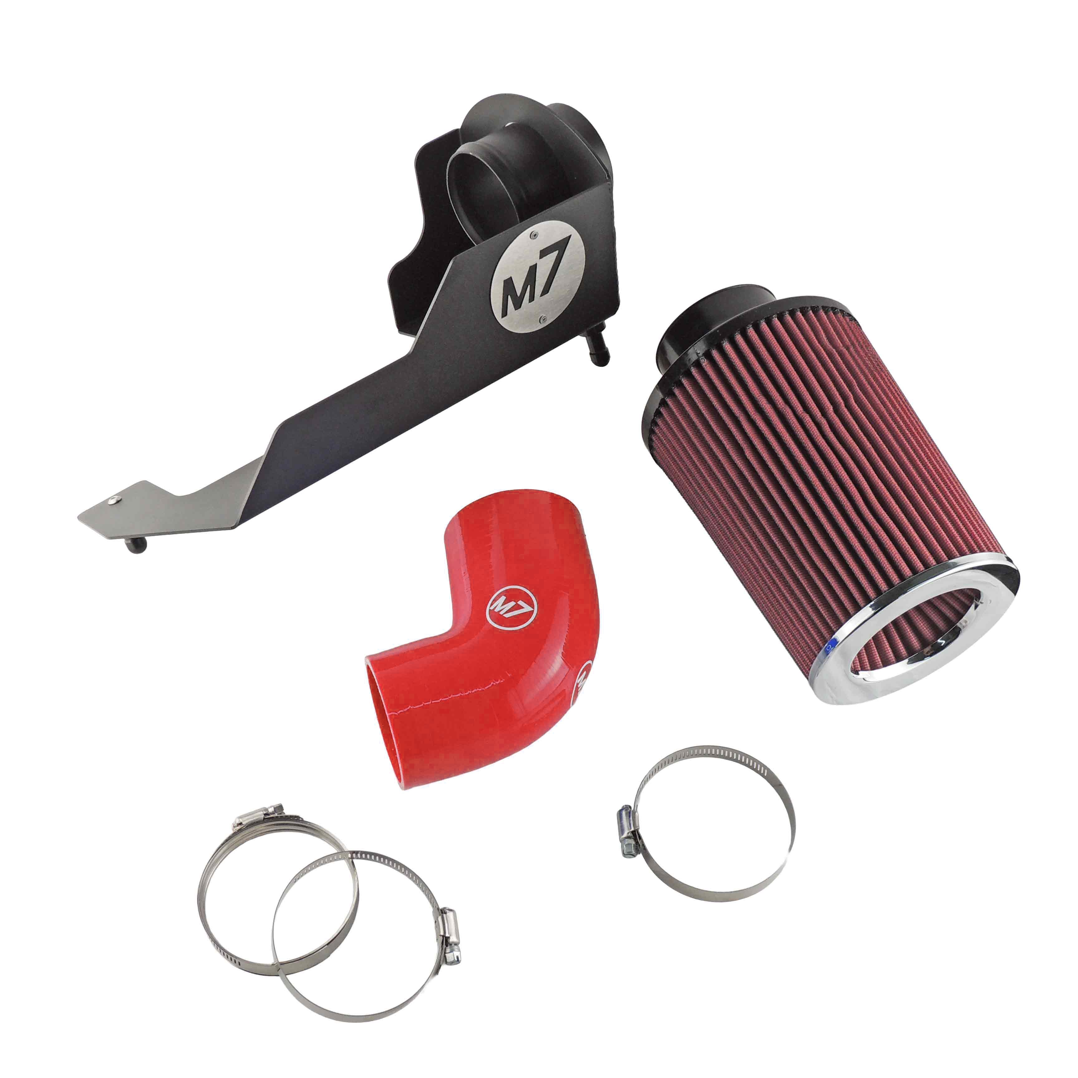 M7 Speed MAXX-FLO R55S-R61S Air Intake System | Red Pleated Filter - Red Elbow - Image 6