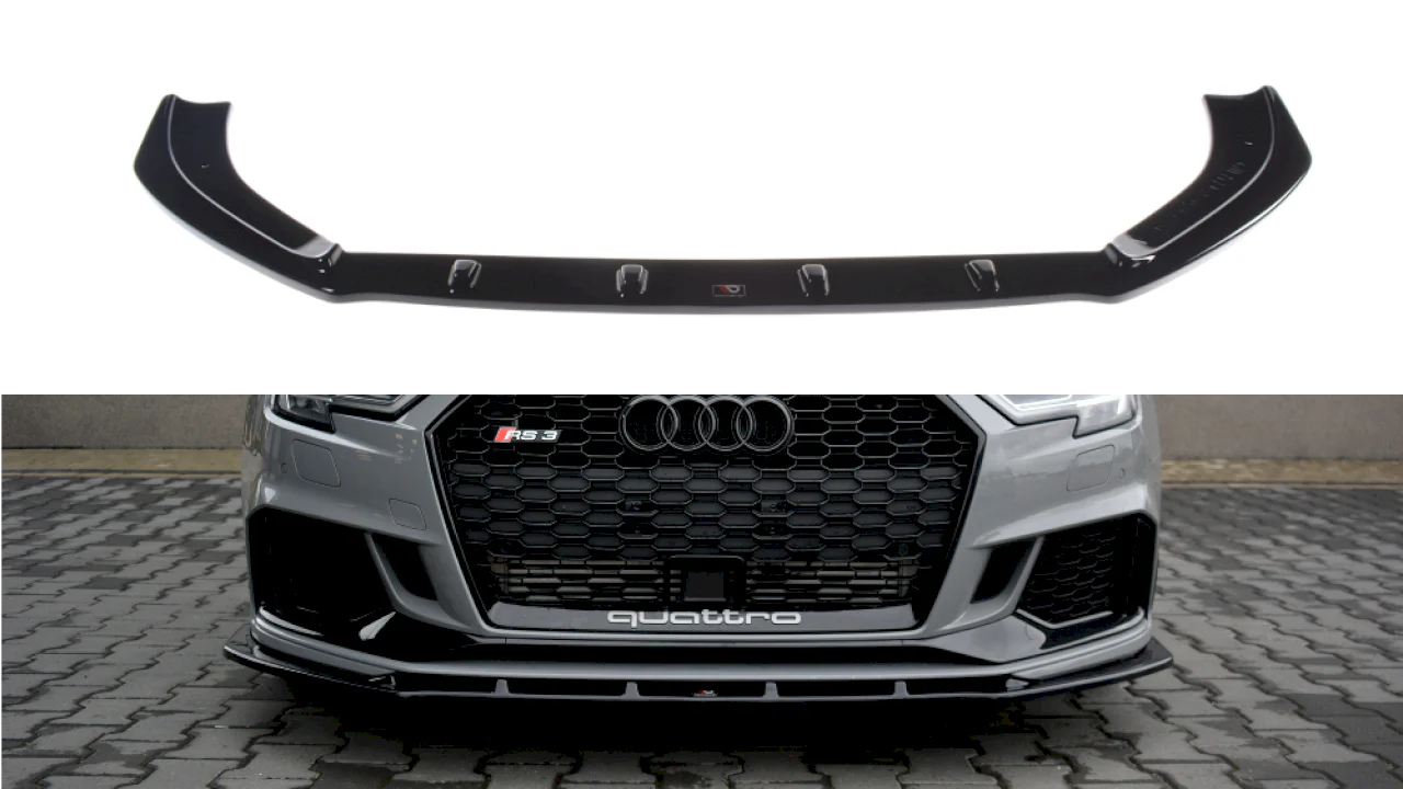 Maxton Design Audi RS3 Front Bumper Splitter / Spoiler V1
