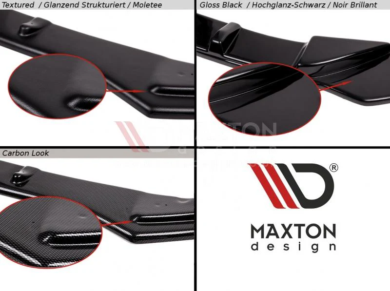 Maxton Design BMW E90/E91 FACELIFT Spoiler / Splitter - Image 2