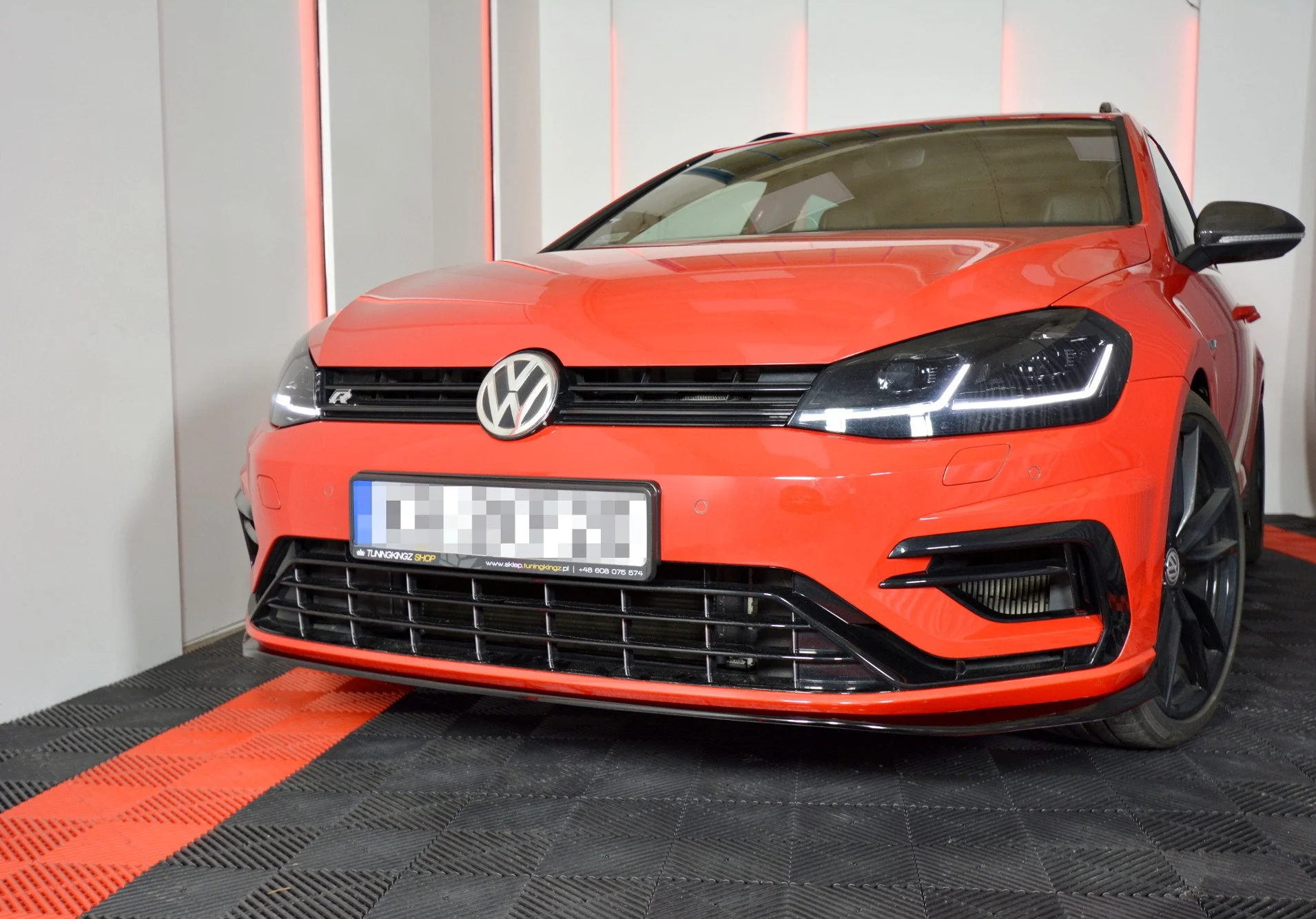 Maxton Design MK7.5 Facelift Golf R Front Bumper Splitter/Spoiler - V7 - Image 2