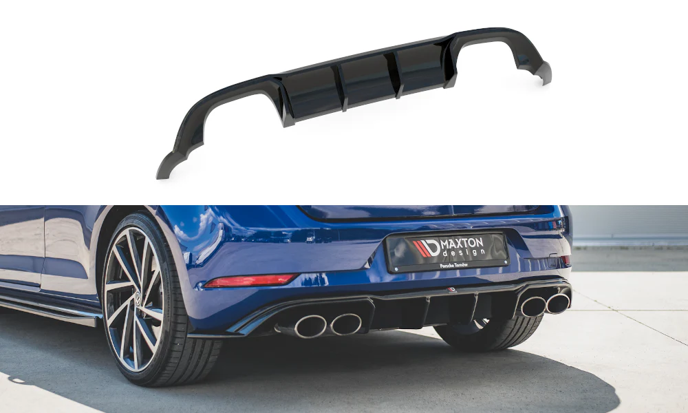 Maxton Design MK7.5 Facelift Golf R Rear Valance - V3