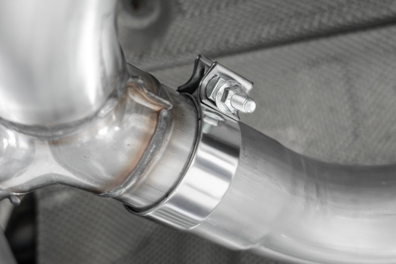 MBRP 17-21 BMW M240I 3.0L 3in Axle Back Dual Rear Exit w/ T304 SS Carbon Fiber Tips (Street Version) - Image 3
