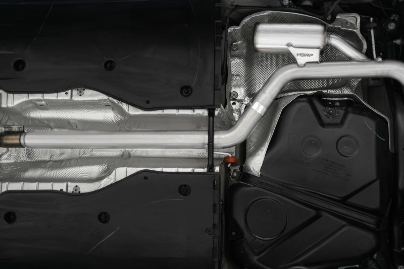 MBRP 19-21 VW Jetta GLI T304 SS 3in Cat-Back Dual Rear Exit Exhaust - Image 2