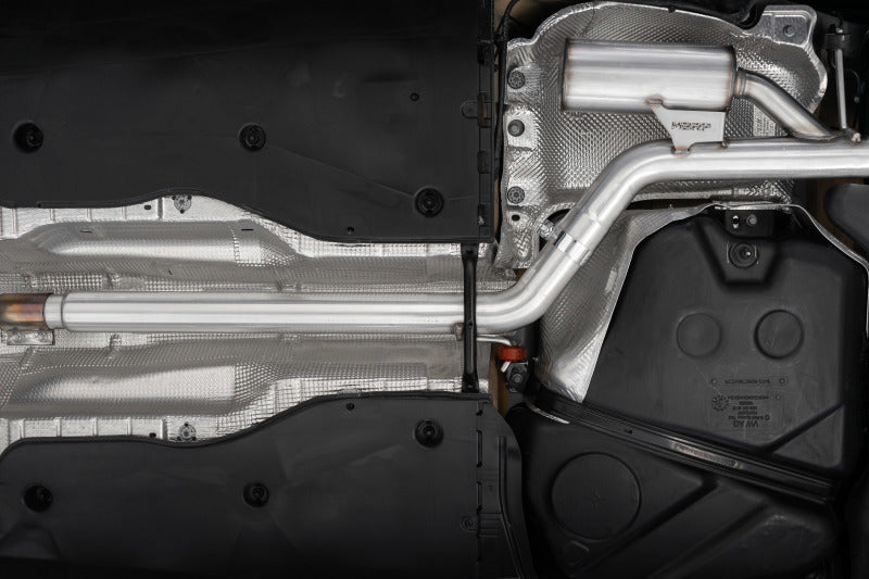MBRP 2022 Volkswagen Golf GTI MK8 T304 SS 3in Cat-Back Exhaust 2.5in Dual Split Rear w/ SS Tips - Image 3