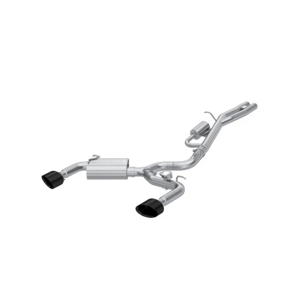 MBRP 8V RS3 Catback Exhaust System w/ Oval Black Chrome Tips