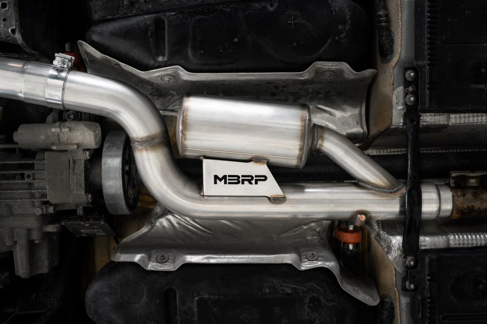 MBRP Armor Pro Series 3" Cat Back Exhausts, Quad Split Rear Exit - Audi 8V S3 - Image 2