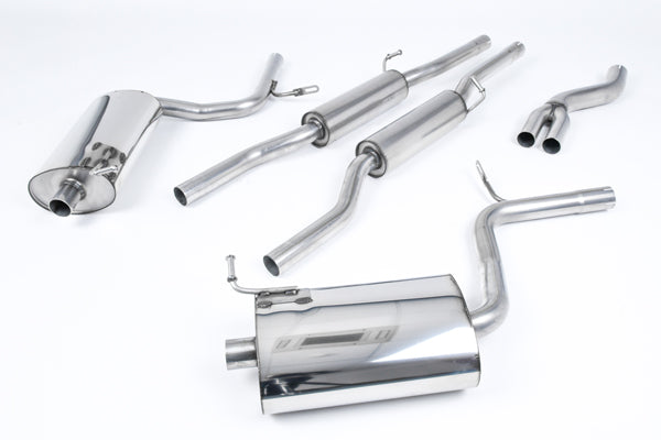Milltek Audi A4 (B7) Cat-back Exhaust System (Tiptronic) - Polished Tips