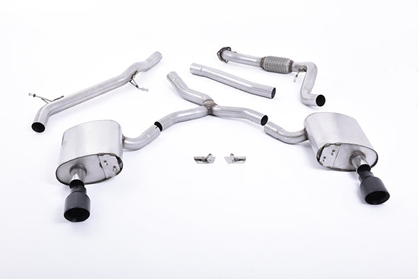 Milltek Audi A4 (B9) Cat-back Exhaust System (Non-Resonated) - Image 2