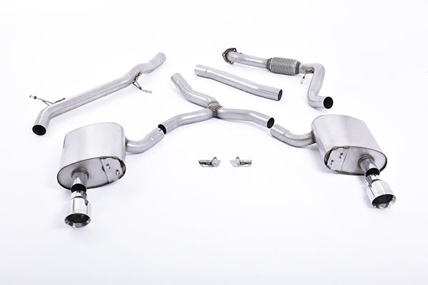 Milltek Audi A4 (B9) Cat-back Exhaust System (Non-Resonated) - Image 3