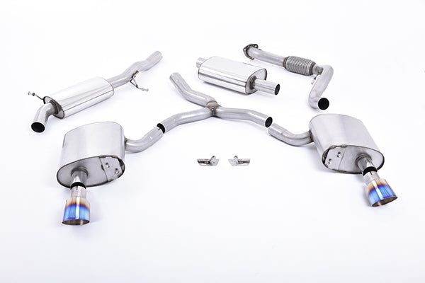 Milltek Audi A4 (B9) Cat-back Exhaust System (Resonated)