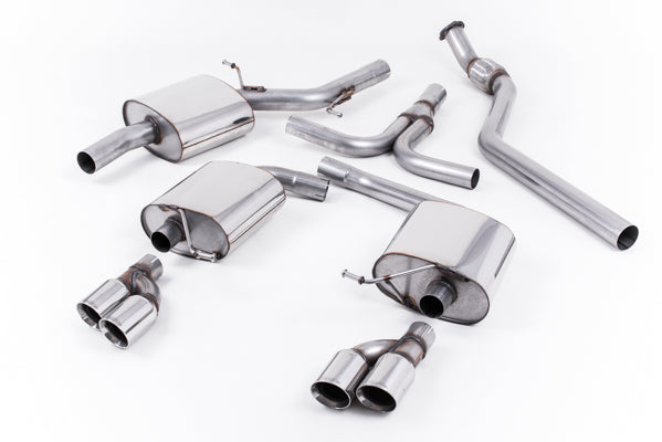 Milltek Audi A5 (B8) Cat-back Exhaust System with Quad Outlet