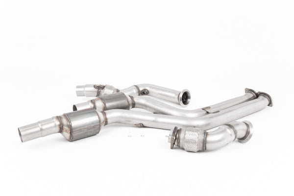 Milltek BMW M2 Competition Coupe (F87) Large-bore Downpipes and Hi-Flow Sports Cats