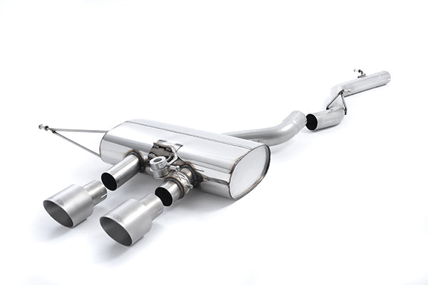 Milltek VW MK6 Golf R Cat-back Exhaust System (Non-Resonated) w/ Titanium Tips