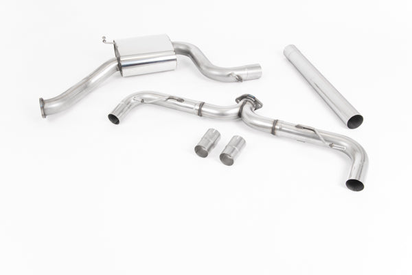 Milltek VW MK7.5 GTI Cat-back Exhaust Race System (Non-Resonated)