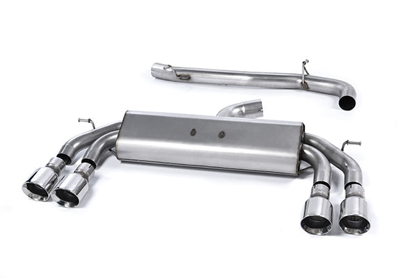 Milltek VW MK7 Golf R Cat-back Exhaust Non-Valved Race System (Non-Resonated) - Image 5