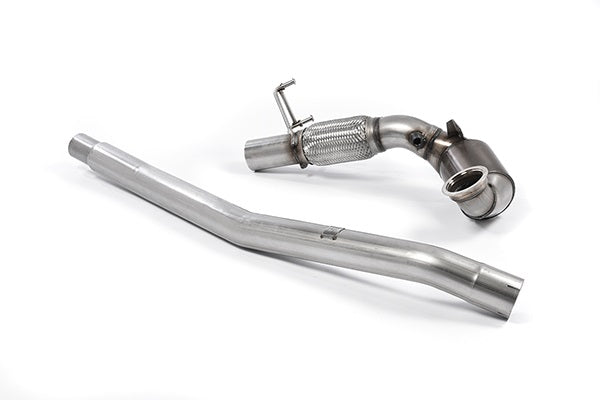 Milltek VW MK7/MK7.5 GTI Large Bore Downpipe & Hi-Flow Sports Cat