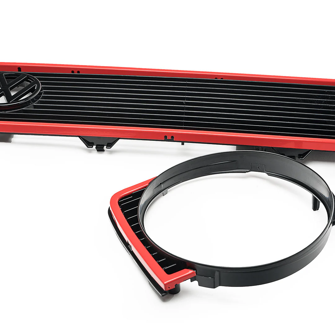 MK1 Full Grille Kit - Red Stripe - Image 3