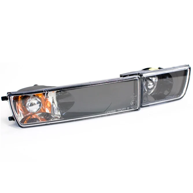 MK3 Smoked Euro Turn Signals w/ Fog Lights (Pair)