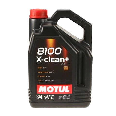 Motul 5W30 8100 X-clean+ Synthetic Oil - Image 2