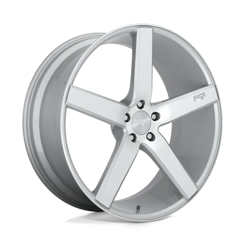 Niche M135 MILAN 18X8 5X4.5 ET40 GLOSS SILVER MACHINED