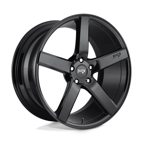 Niche M188 MILAN 22X10 5X5.0 ET35 GLOSS BLACK