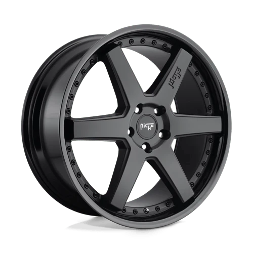 Niche M192 ALTAIR 20X9 5X4.5 ET35 GLOSS BLACK MATTE BLACK