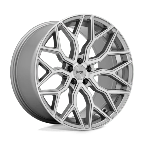 Niche M265 MAZZANTI 22X10 5X112 ET20 ANTHRACITE BRUSHED TINT CLEAR