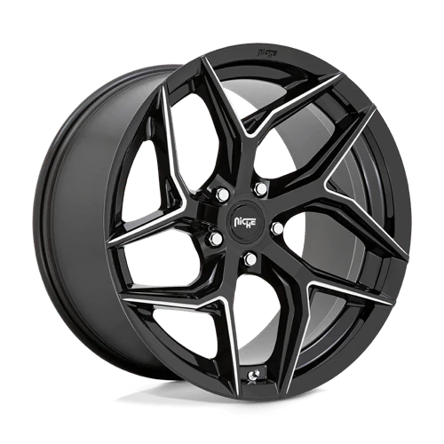 Niche M266 TORSION 20X9 5X115 ET18 GLOSS BLACK MILLED