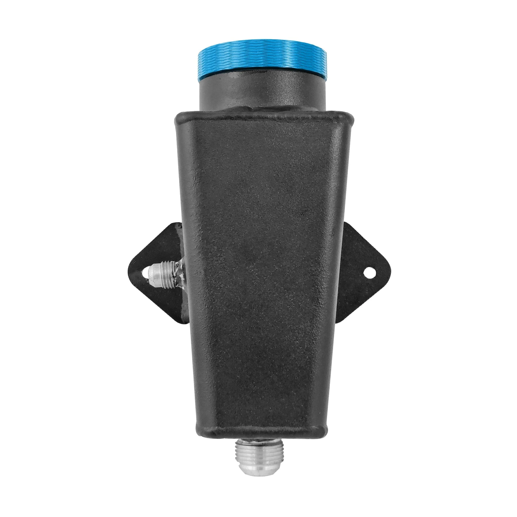 SPA TURBO Power Steering Tank Firewall Mount (Right Inlet) - Blue Cap - Image 3