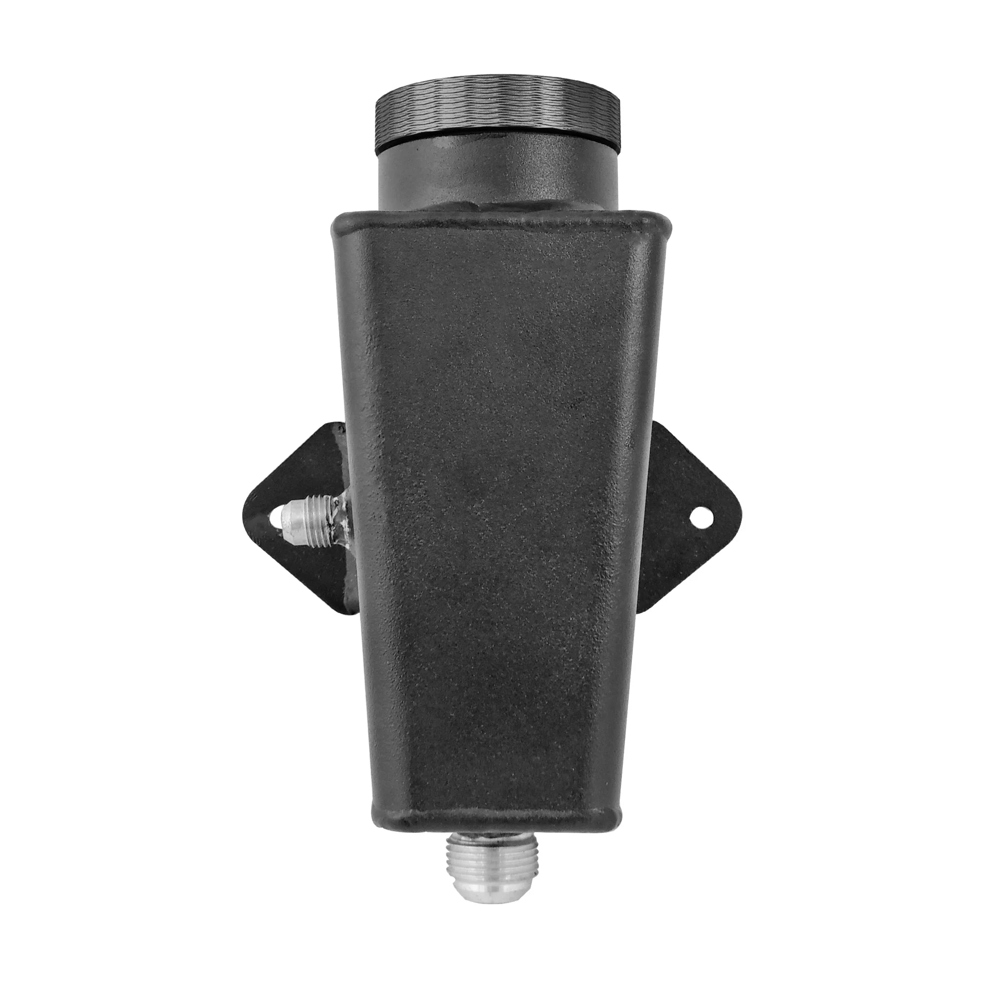 SPA TURBO Power Steering Tank Firewall Mount (Right Inlet) + Remote Fill Tank - Black Cap - Image 4