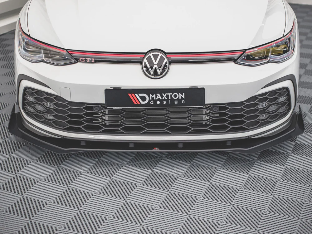 MAXTON DESIGN RACING DURABILITY FRONT SPLITTER (+FLAPS) VW GOLF 8 GTI (2022-2024) - Image 2
