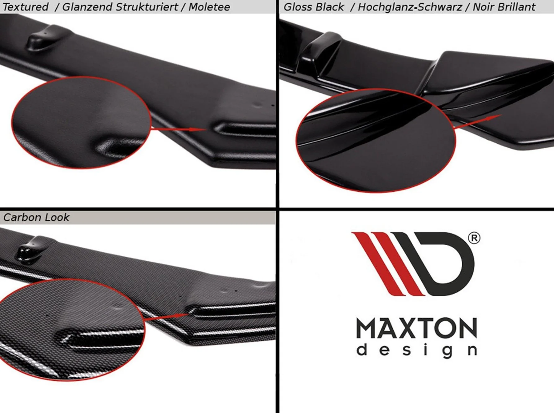 REAR SIDE SPLITTERS V.3 VW GOLF R MK8 (2020-) - Image 5
