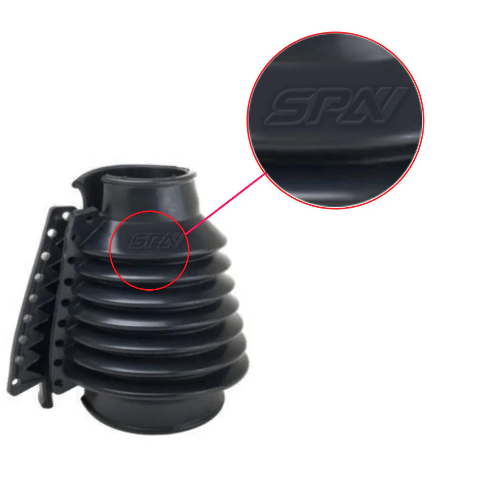 SPA TURBO Rear Swing Axle Boots Pair - Black + Urethane Transmission Mount Kit for VW BUG/Beetle/Buggy/Baja - Image 3