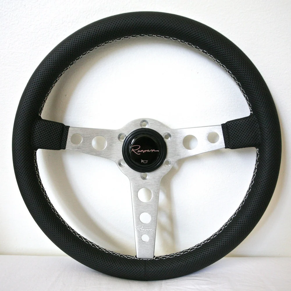 Renown Monaco Steering Wheel - Silver
