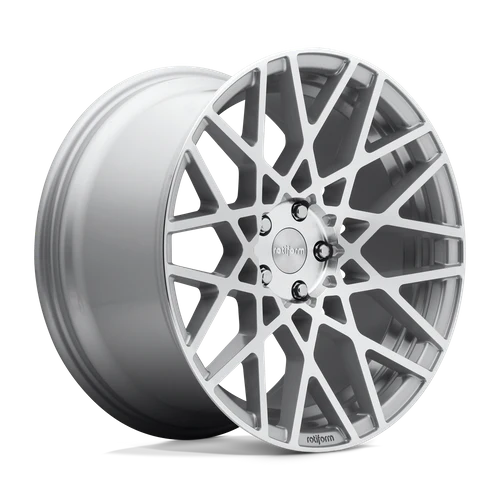 Rotiform BLQ 18X8.5 5X112 ET45 GLOSS SILVER MACHINED