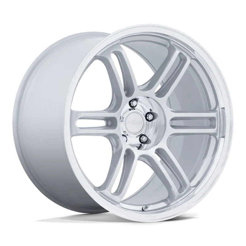 Rotiform RPS 19X9.5 5X120 ET22 MATTE SILVER W/ DIAMOND CUT LIP