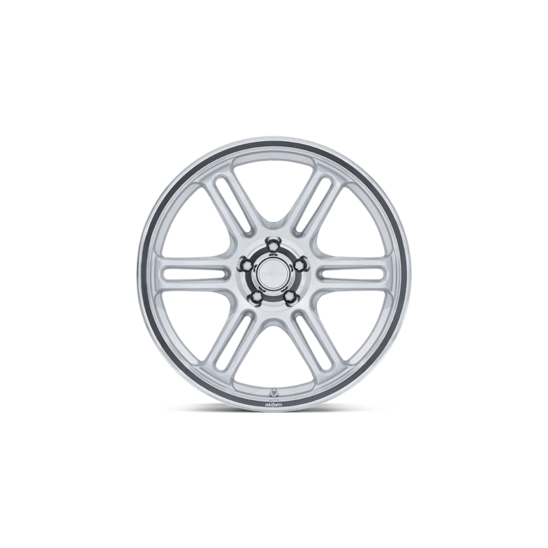 Rotiform RPS 19X9.5 5X120 ET22 MATTE SILVER W/ DIAMOND CUT LIP - Image 4