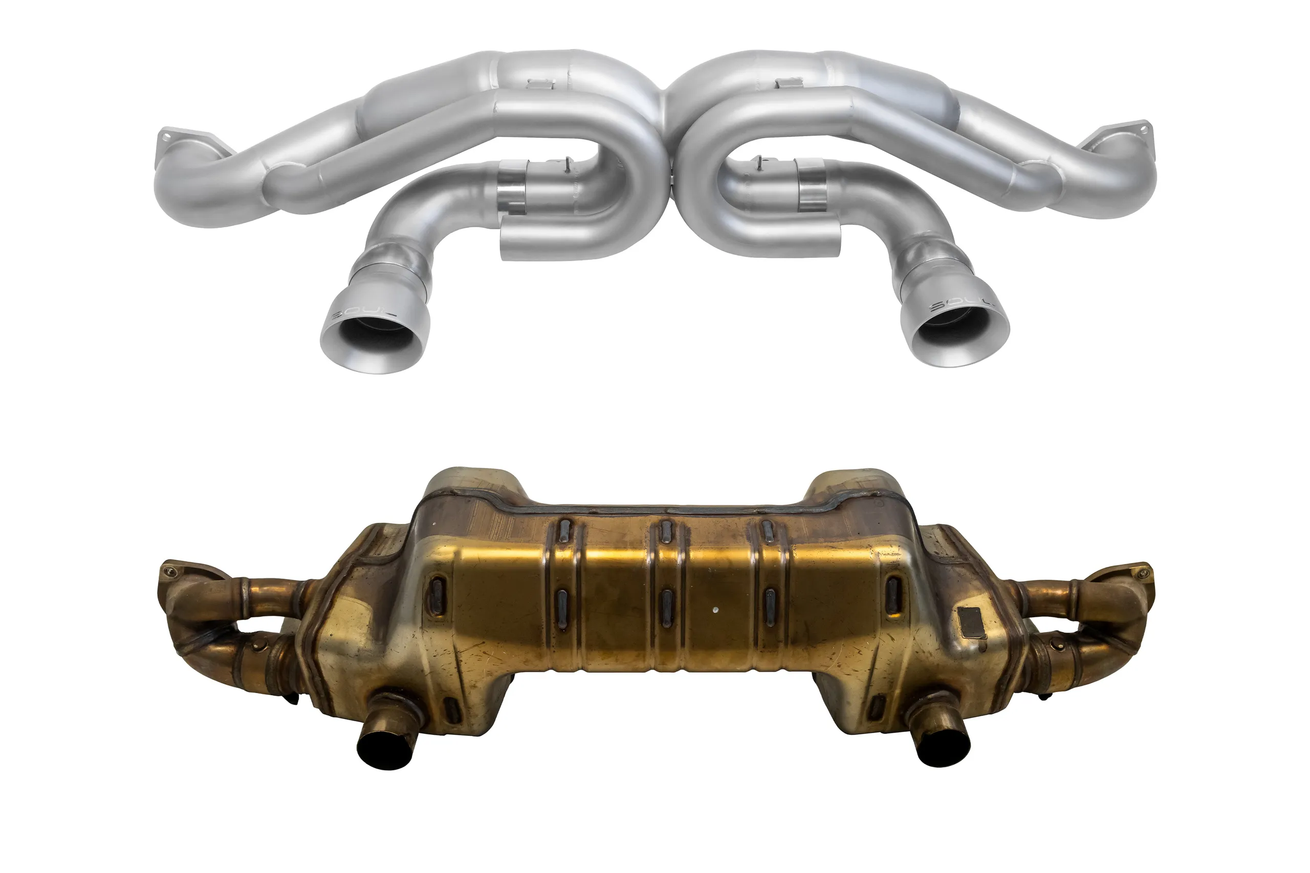 Soul Performance Porsche 718 GT4 RS / Spyder RS SOUL Race Exhaust System (Resonated) - Image 3