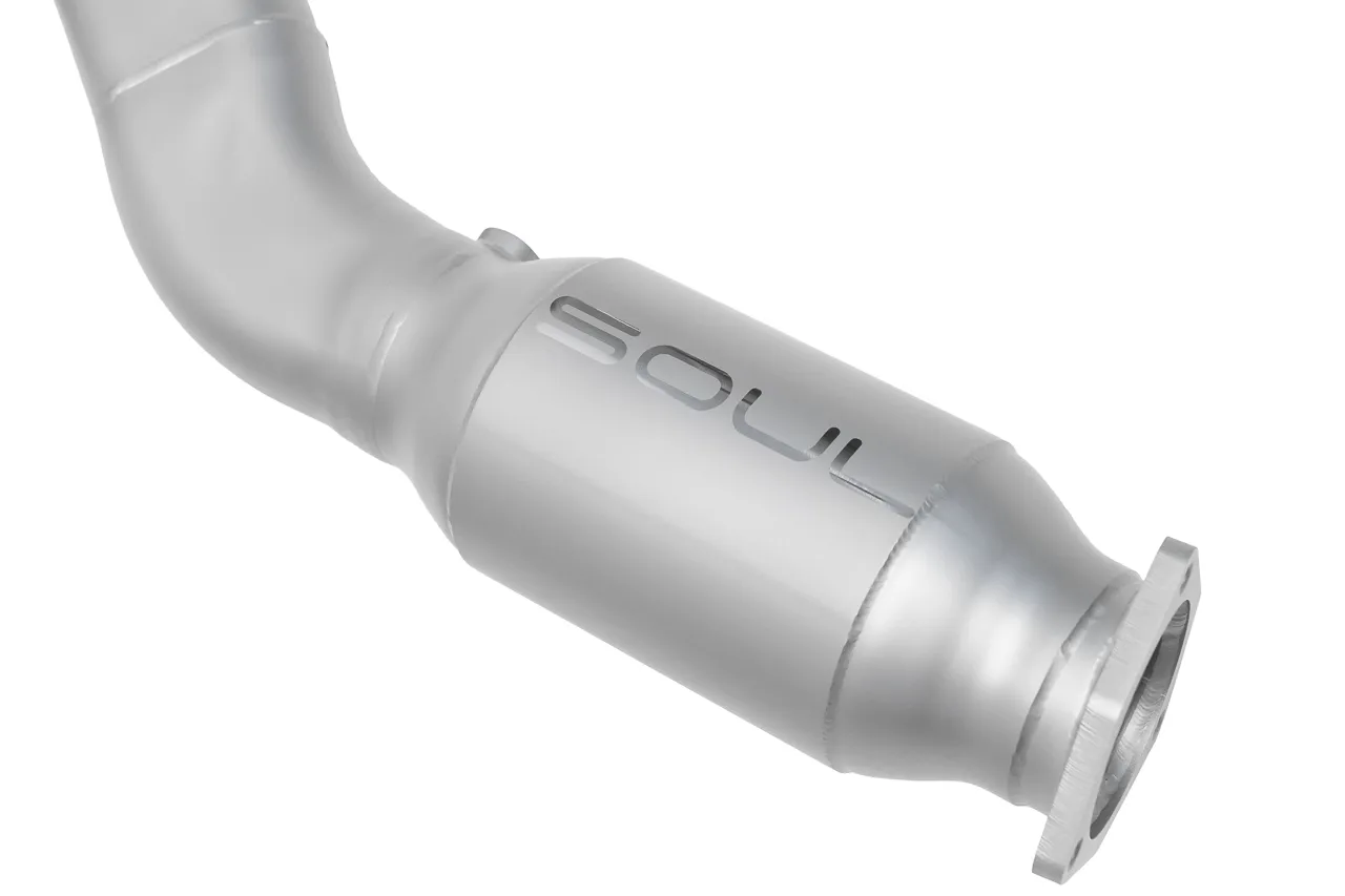Soul Performance Porsche 718 GT4 RS / Spyder RS SOUL Resonated Over Axle Pipes (Heat Shielded) - Image 3