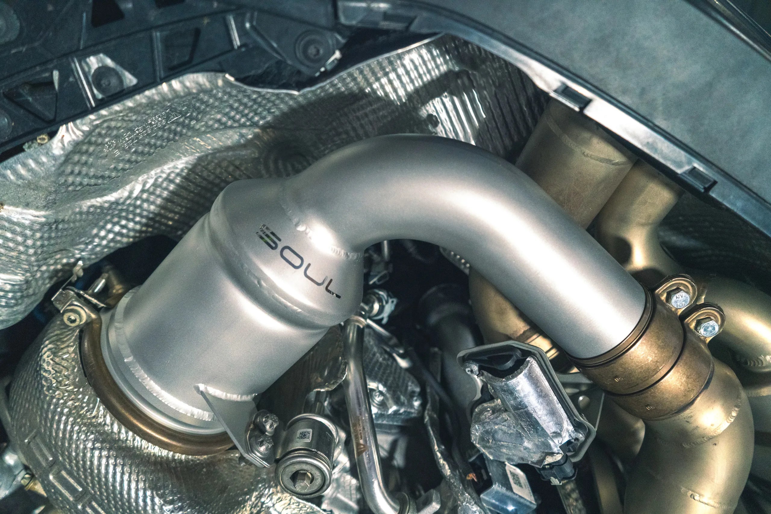 Soul Performance Porsche 992.2 Carrera (Base / T / S) SOUL Competition Link Pipes - Image 4