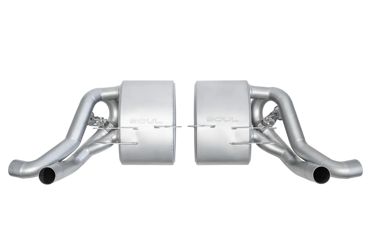 Soul Performance Porsche 996 Carrera 4S SOUL Valved Side Mufflers - Image 2