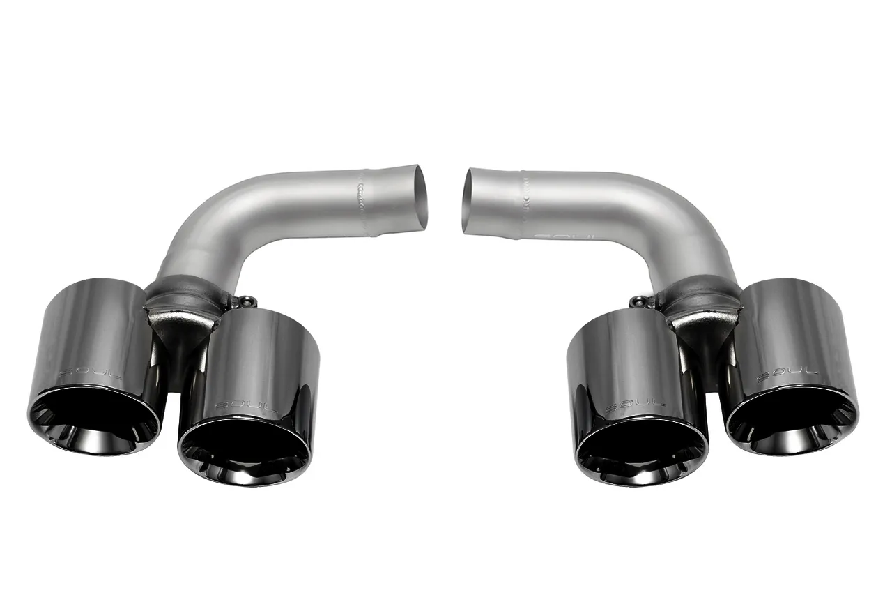 Soul Performance Porsche 997.1 Carrera Muffler Bypass Pipes - Image 2