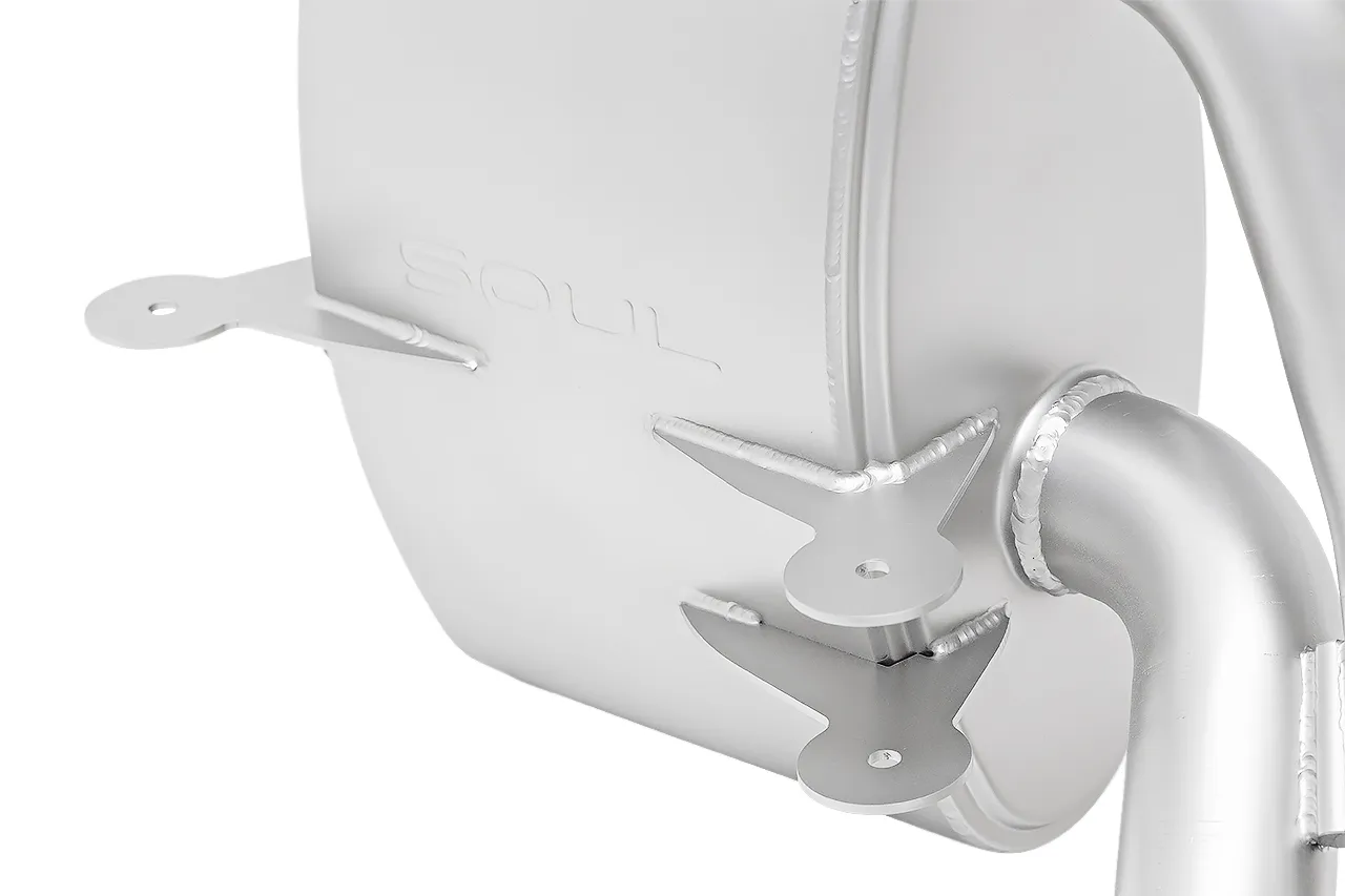 Soul Performance Porsche 997.1 Carrera Sport Side Mufflers - Image 7