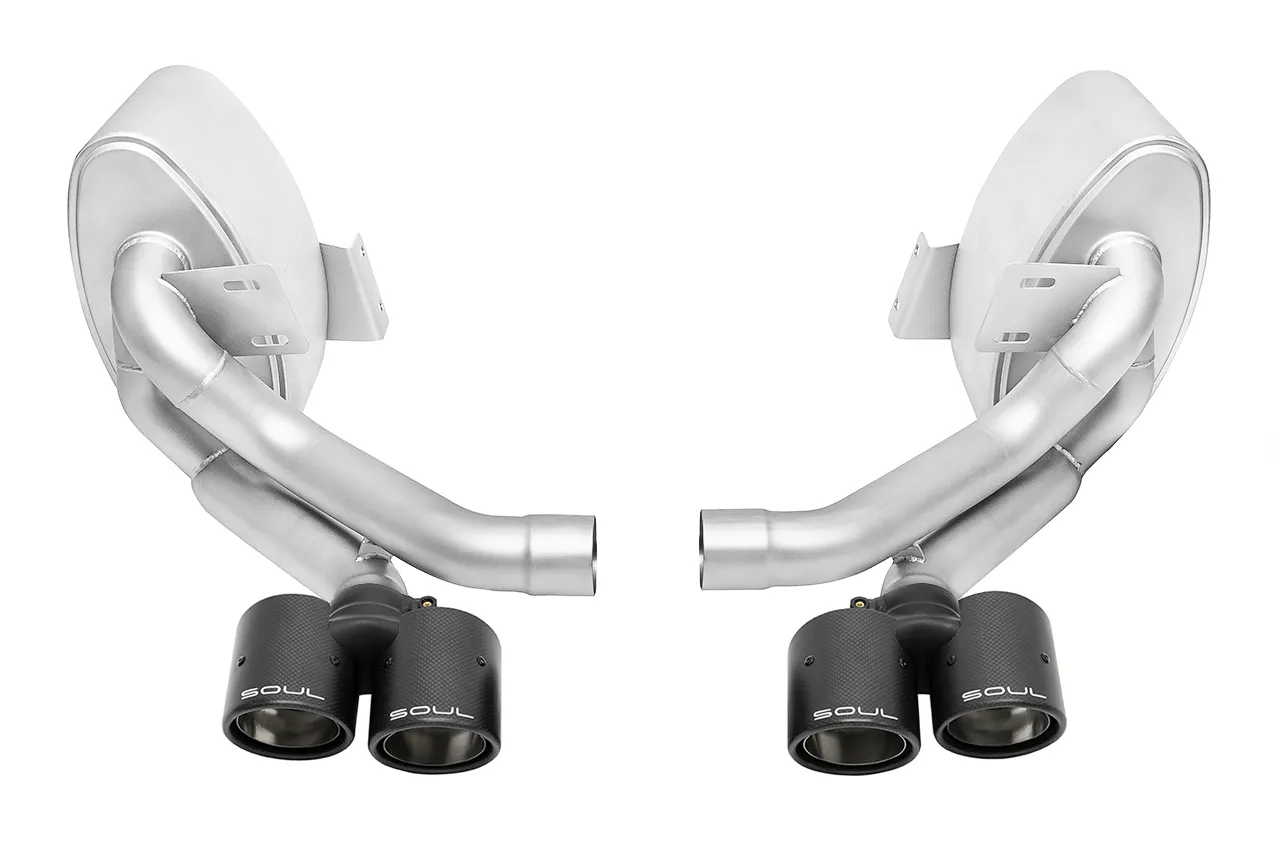 Soul Performance Porsche 997.2 Carrera Sport Side Mufflers - Image 3