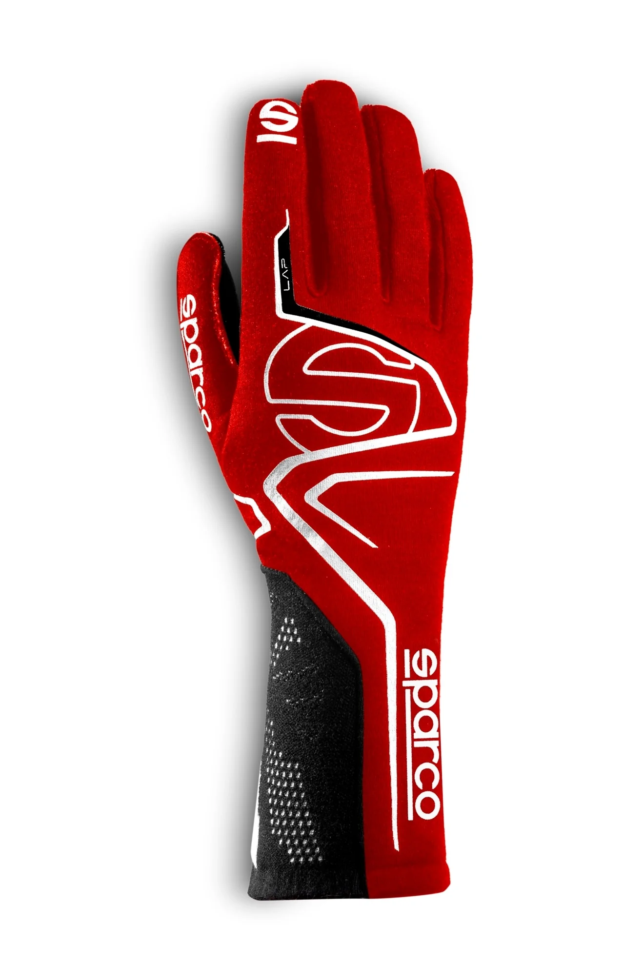 Sparco Competition Gloves Lap - Red/White - Size 12 (X-Large)