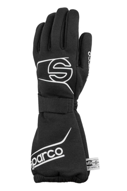 Sparco Competition Gloves Wind (SFI 20) - Black - Size 11 (Large)