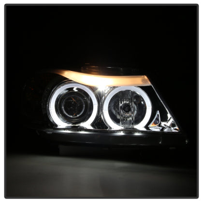 Spyder LED Halo Projector Headlights - BMW E90 3-Series (2006-2008) - Image 7